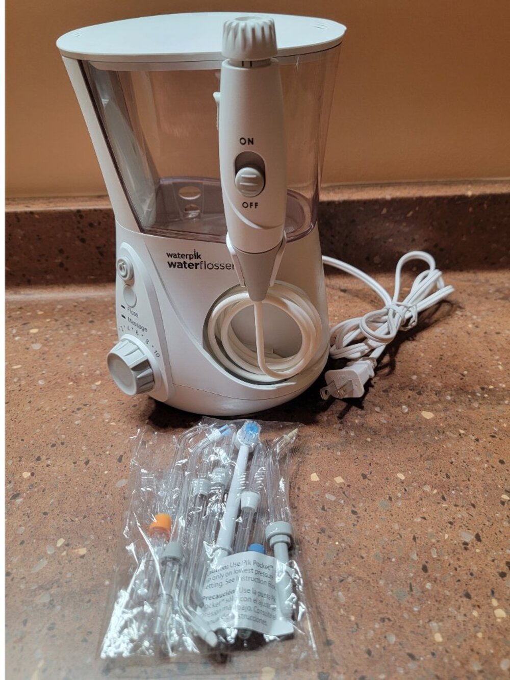 Waterpik Aquarius Water Flosser For Teeth Cleaning, Gums, Braces, Dental Care